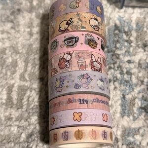 Paperechos Cute Character Washi Tape Set